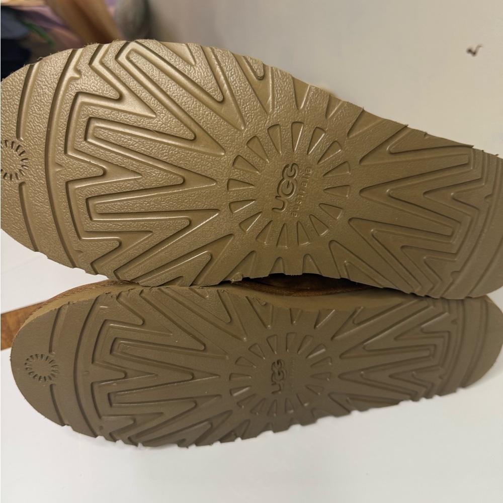 UGG Tan Suede Winter Boots - Picture 3 of 7